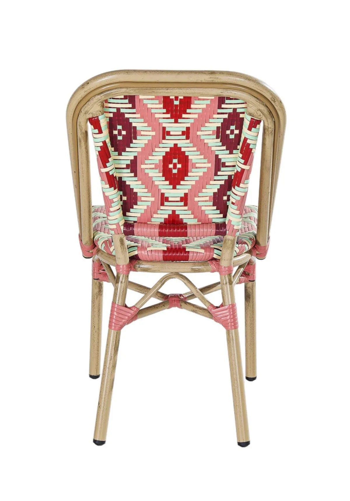 Chaise d'extérieur 84x46x56 cm Magenta - FLEXMOB Discount