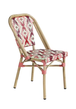 Chaise d'extérieur 84x46x56 cm Magenta - FLEXMOB Discount