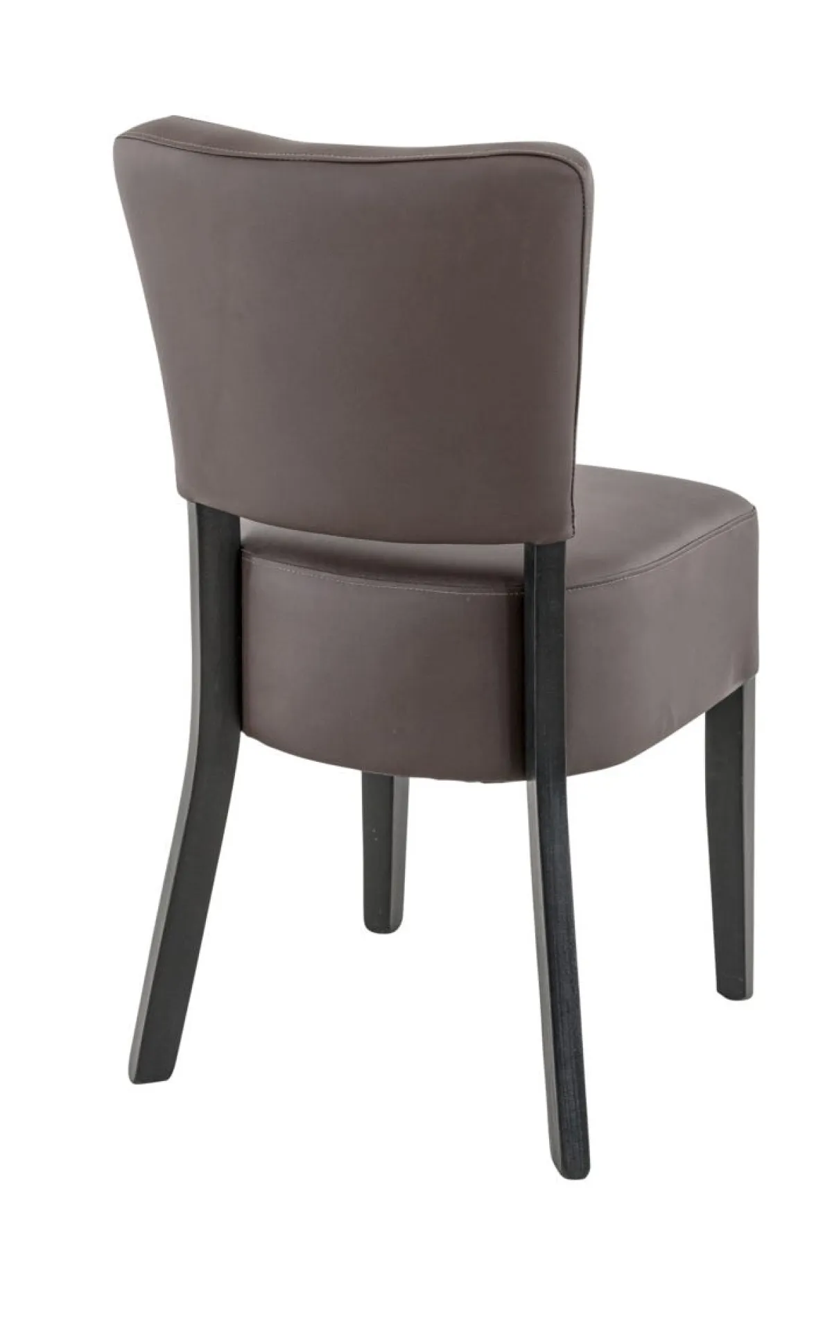 Chaise d'intérieur chocolat 84x45x54 cm Floriane 2 - FLEXMOB Discount