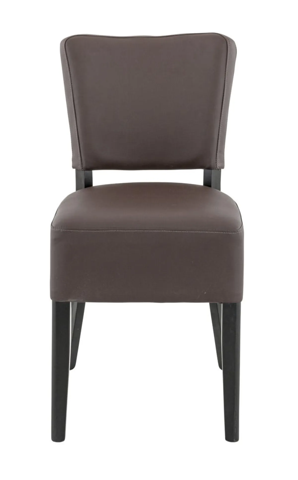 Chaise d'intérieur chocolat 84x45x54 cm Floriane 2 - FLEXMOB Discount