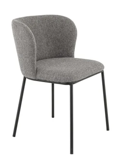 Chaise d'intérieur gris 75x55x58 cm Melina - FLEXMOB Best