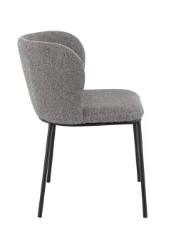 Chaise d'intérieur gris 75x55x58 cm Melina - FLEXMOB Best