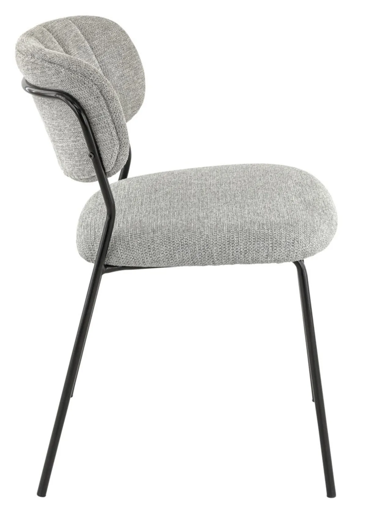 FLEXMOB Chaise d'intérieur gris 74x49x57 cm Simone Hot
