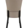 FLEXMOB Chaise d'intérieur taupe 84x45x54 cm Floriane 2 New
