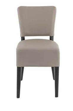 FLEXMOB Chaise d'intérieur taupe 84x45x54 cm Floriane 2 New