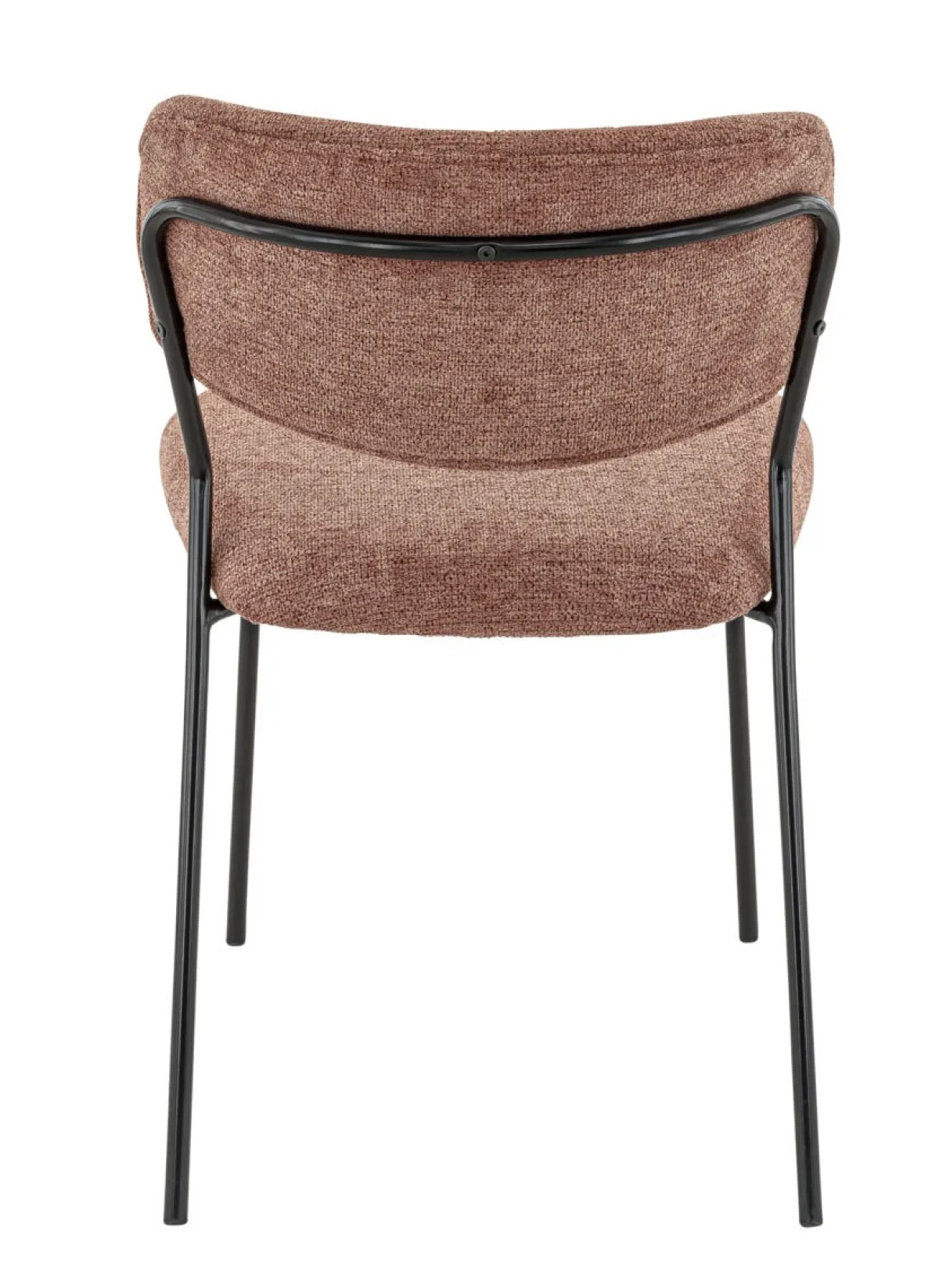 Chaise d'intérieur terracotta 74x49x57 cm Simone - FLEXMOB Online