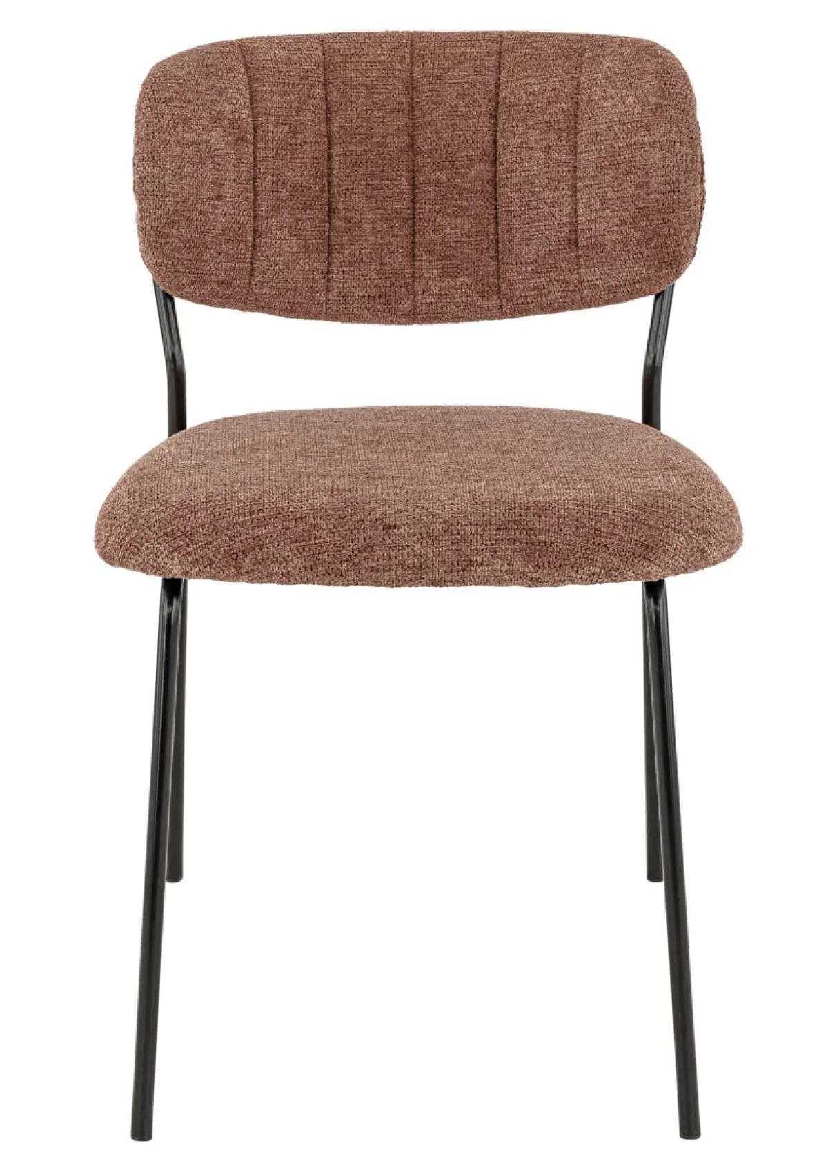Chaise d'intérieur terracotta 74x49x57 cm Simone - FLEXMOB Online