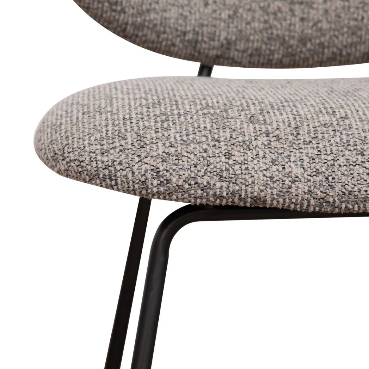 Chaise greige 80x50x58,2 cm Franck - FLEXMOB Outlet
