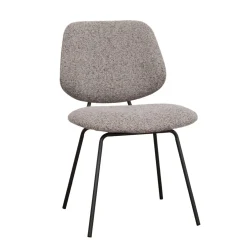 Chaise greige 80x50x58,2 cm Franck - FLEXMOB Outlet