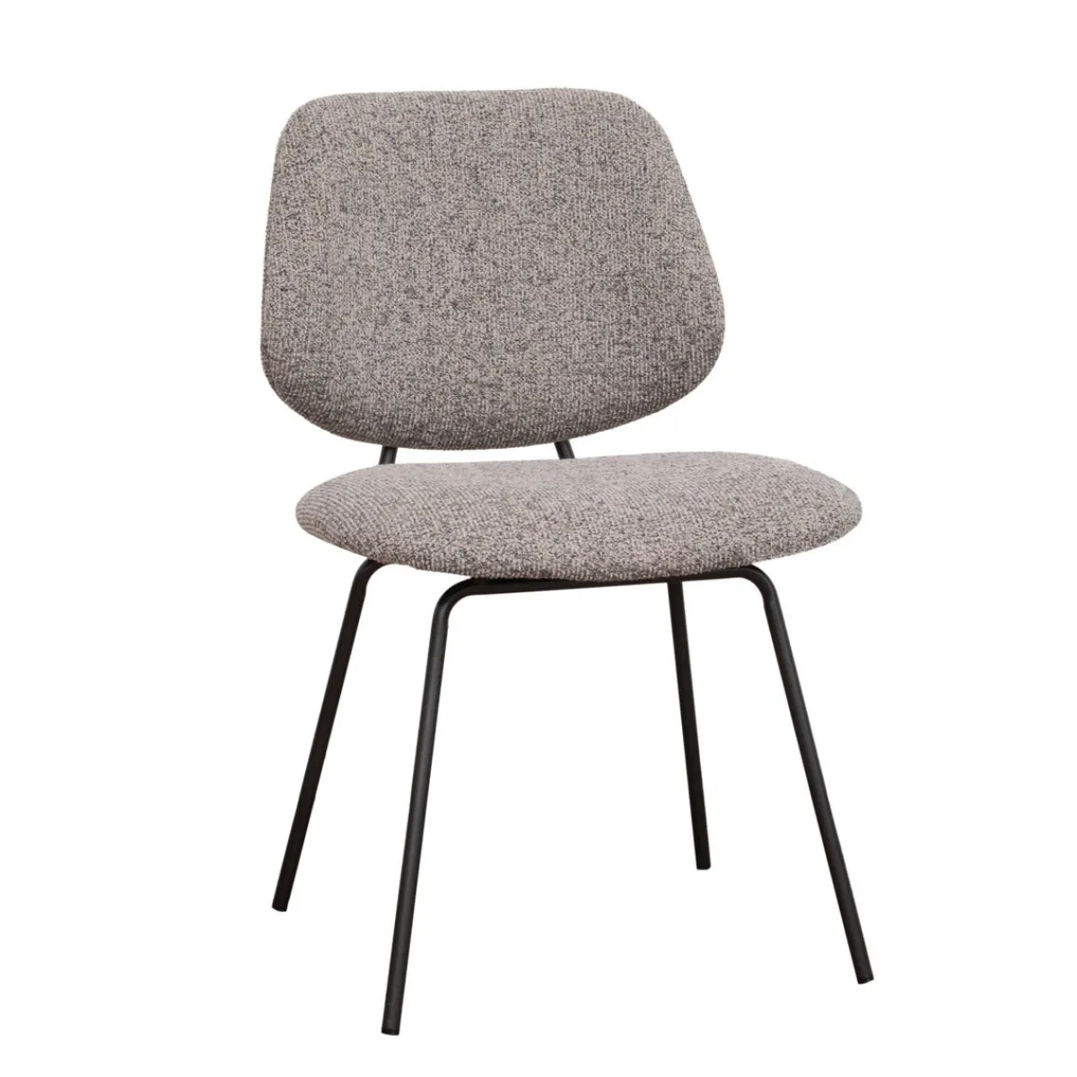 Chaise greige 80x50x58,2 cm Franck - FLEXMOB Outlet