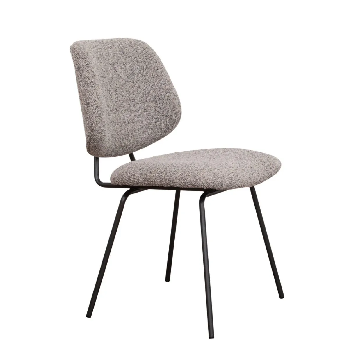 Chaise greige 80x50x58,2 cm Franck - FLEXMOB Outlet