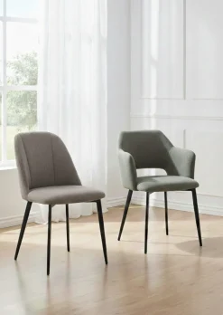 FLEXMOB Chaise greige 79,9x48,2x58,5 cm Magali Best