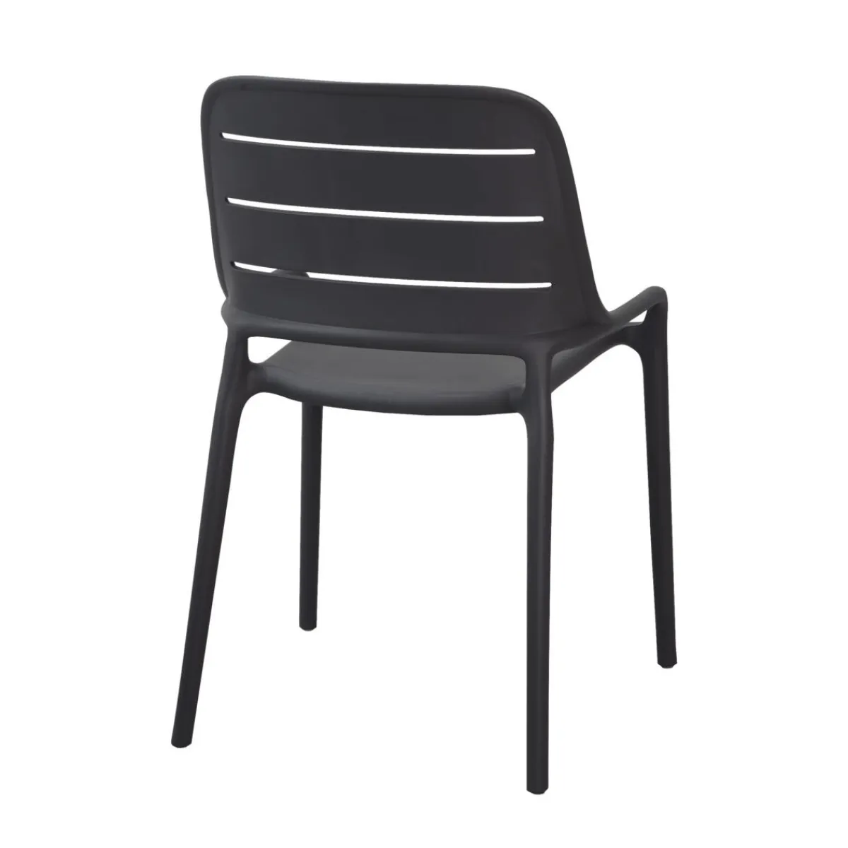 Chaise gris anthracite 82x53x52 cm Foggia - FLEXMOB Online
