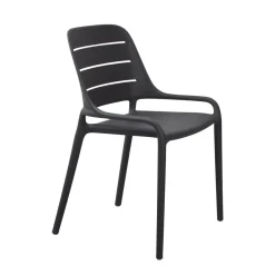 Chaise gris anthracite 82x53x52 cm Foggia - FLEXMOB Online