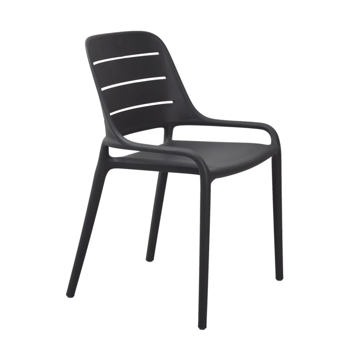 Chaise gris anthracite 82x53x52 cm Foggia - FLEXMOB Online