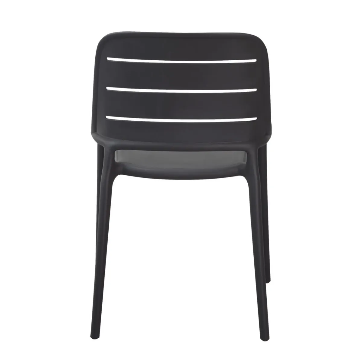 Chaise gris anthracite 82x53x52 cm Foggia - FLEXMOB Online