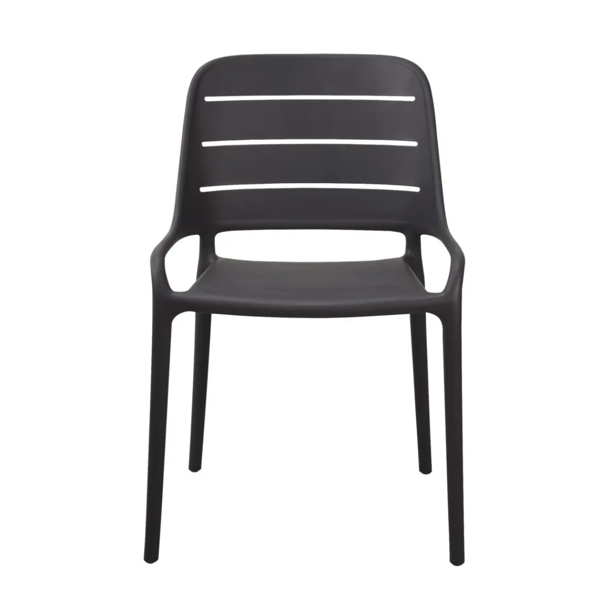 Chaise gris anthracite 82x53x52 cm Foggia - FLEXMOB Online