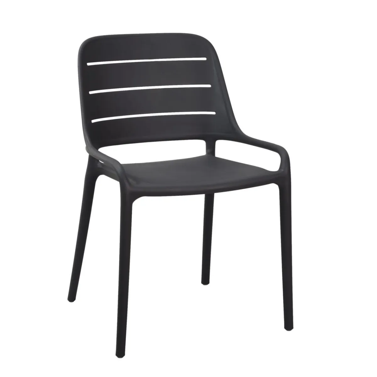Chaise gris anthracite 82x53x52 cm Foggia - FLEXMOB Online