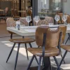 Chaise marron 88x49x64 cm Soho - FLEXMOB Online