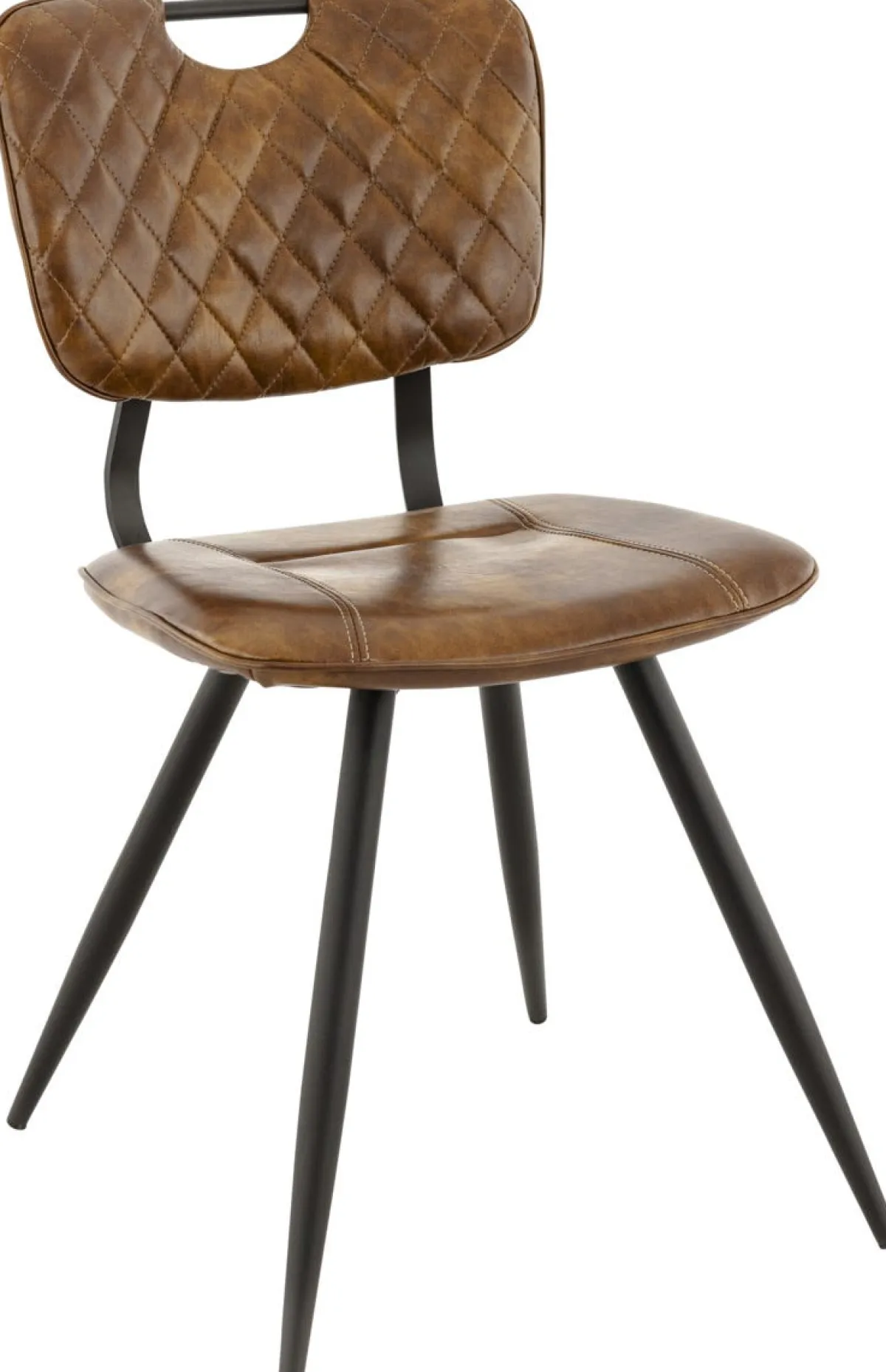 Chaise marron 88x49x64 cm Soho - FLEXMOB Online
