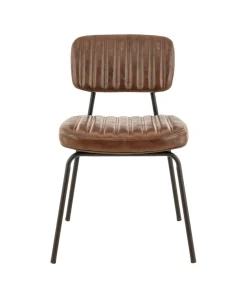 Chaise marron 79x47x51 cm Stanley - FLEXMOB Hot