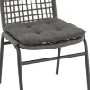 FLEXMOB Chaise noir 80x46x64 cm Fiori Clearance