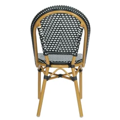 FLEXMOB Chaise noir 88x48x55 cm Frejus Hot