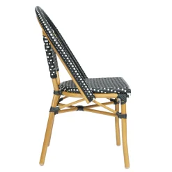 FLEXMOB Chaise noir 88x48x55 cm Frejus Hot