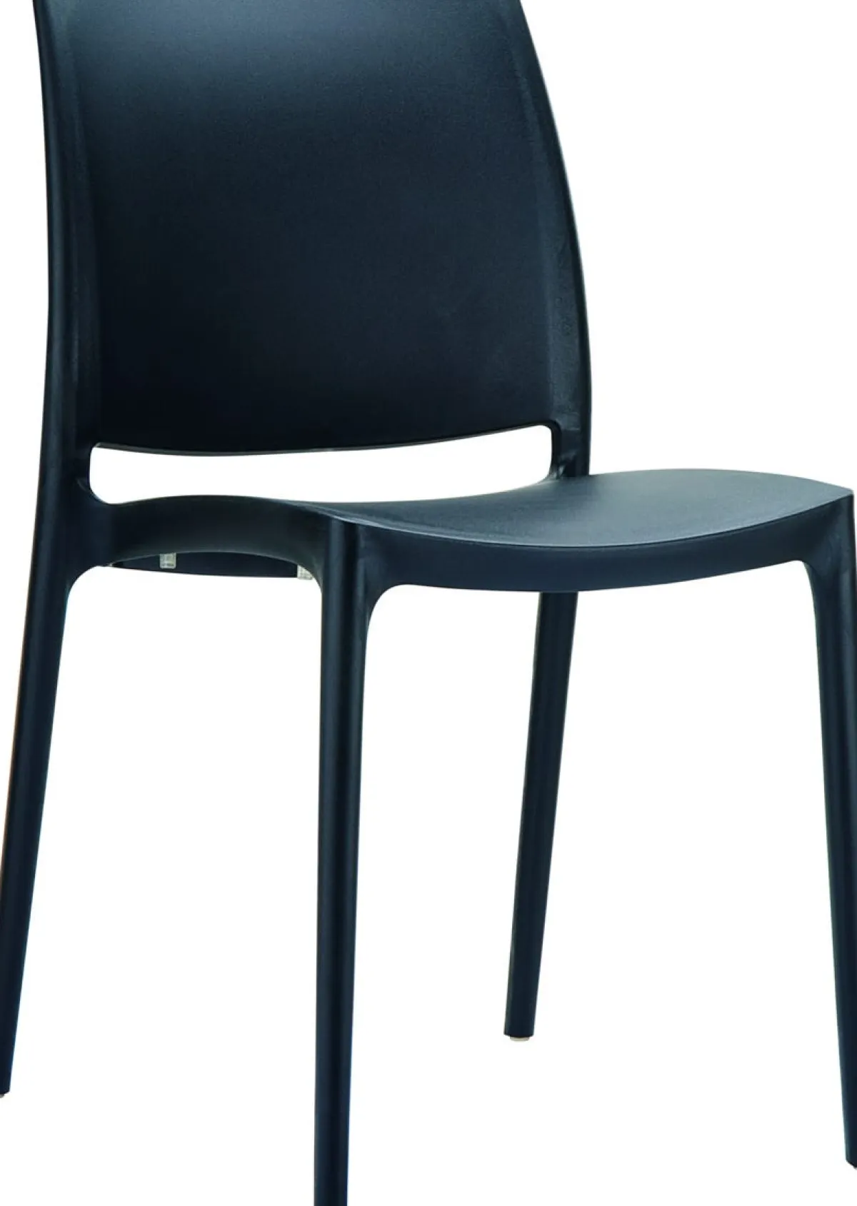 Chaise noir 81x44x50 cm Maya - FLEXMOB