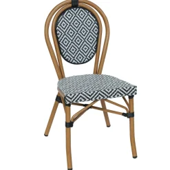 Chaise noir 90x41x56 cm Paris - FLEXMOB