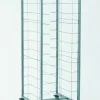 TOURNUS Chariot cafétéria inox 2 colonnes 12 plateaux entrée dos à dos Outlet