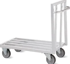 TOURNUS Chariot de manutention aluminium 120x60x100 cm 350 kg plate_length 60 cm Clearance