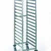Chariot inox sens largeur GN 1/1 17 niveaux - TOURNUS New