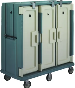 Chariot isotherme pour plateau de repas plastique 152,5x74,5x162 cm 220 kg Shoreline - CAMBRO Sale