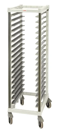 Chariot plastique sens largeur Pâtissier 18 niveaux Camshelving - CAMBRO Online