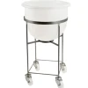 Chariot pour bac profond 75L inox Ø 55 cm plate_length - GILAC Best