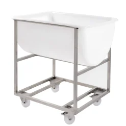 Chariot pour patière 170 L inox 75x65x90 cm plate_length 65 cm - GILAC Sale