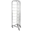 échelle boulangère 8 niveaux inox 59x40x180 cm plate_length 40 cm - GILAC Outlet