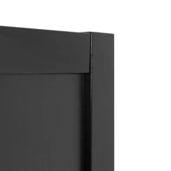 SECURIT Chevalet de trottoir noir 78x56x40 cm Woody Online