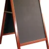 Chevalet de trottoir rectangulaire rouge 115x80x65 cm - BEQUET MANUFACTURE Outlet