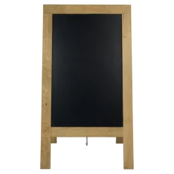 SECURIT Chevalet de trottoir 135x83x74 cm Nature Online