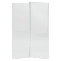 Chevalet porte-affiche 3 faces droit 15x9,5x9,5 cm Acrylic - SECURIT Online