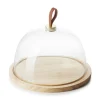 Cloche avec socle bois verre Ø 30,5 cm 25 cm - REVOL Online