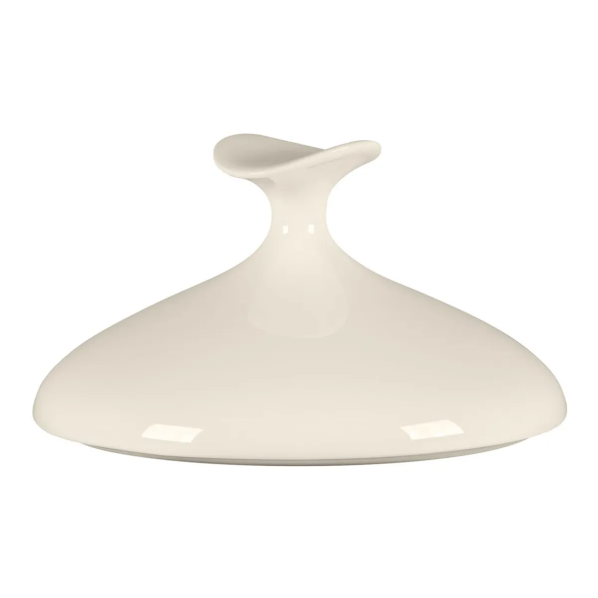 RAK Cloche pour assiette creuse gourmet rond blanc porcelaine bone china Ø 16,4 cm Bravura Clearance