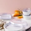 Cloche rond transparent polyamide Ø 23,4 cm - enova Hot