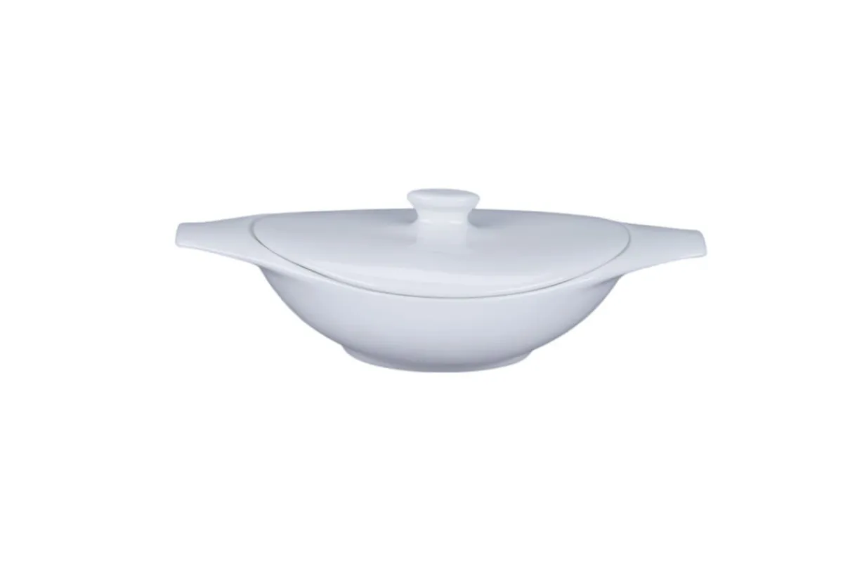 RAK Cocotte avec couvercle blanc porcelaine bone china 26 cm Feelings Sale