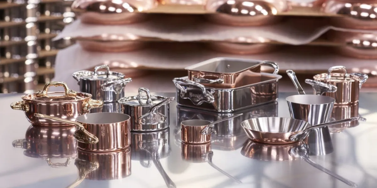 MAUVIEL Cocotte avec couvercle cuivre inox Sans revêtement Avec couvercle Ø 12 cm 12 cm x 4,5 cm 0,3 L M'minis