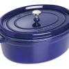 STAUB Cocotte avec couvercle fonte d'acier Sans revêtement Avec couvercle 31x25x16,7 cm 5,5 L Best
