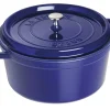 Cocotte avec couvercle fonte d'acier Sans revêtement Avec couvercle Ø 28 cm 18,2 cm 6,7 L - STAUB Best