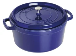 Cocotte avec couvercle fonte d'acier Sans revêtement Avec couvercle Ø 28 cm 18,2 cm 6,7 L - STAUB Best